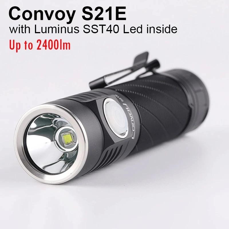 Convoy  USB  LED ,  , ķ , SST40 SFT40 519A, 4  , 2400LM